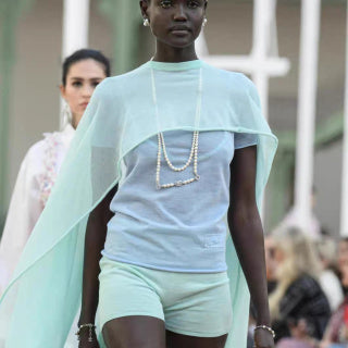 CHANEL Pearl Embrace CC Stud Earrings