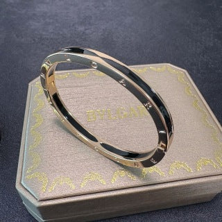 Bvlgari Classic Polished Bangle Bracelet – Elegant Luxury Jewelry