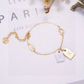 Louis Vuitton Duo Tag Charm Bracelet